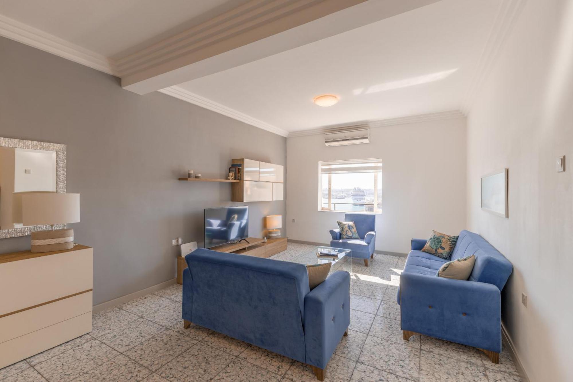 Harbour View - Large 2Br Apartment Valletta Exterior photo